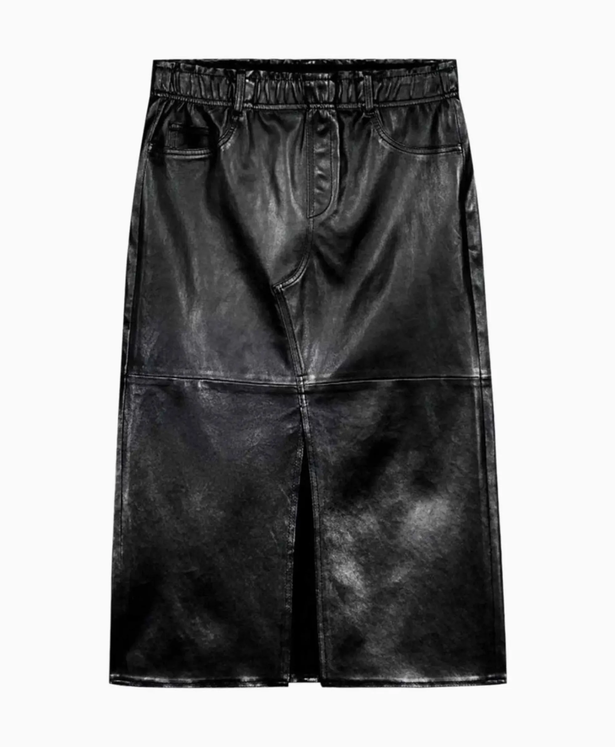 Rokken^Luisa Cerano Midi Rok 598226/9806-0 Zwart Dessin
