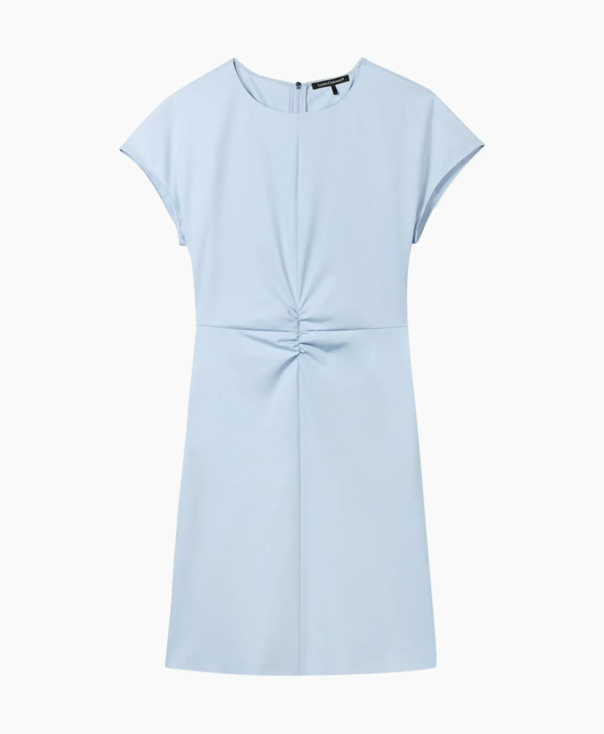 Jurken^Luisa Cerano Mini Jurk 798470/3289-0 Licht Blauw