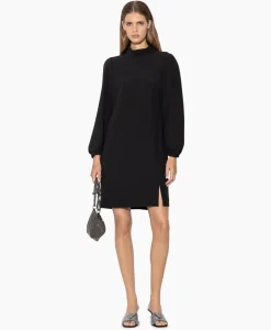 Jurken^Luisa Cerano Mini Jurk 798480/3417-20 Zwart Dessin