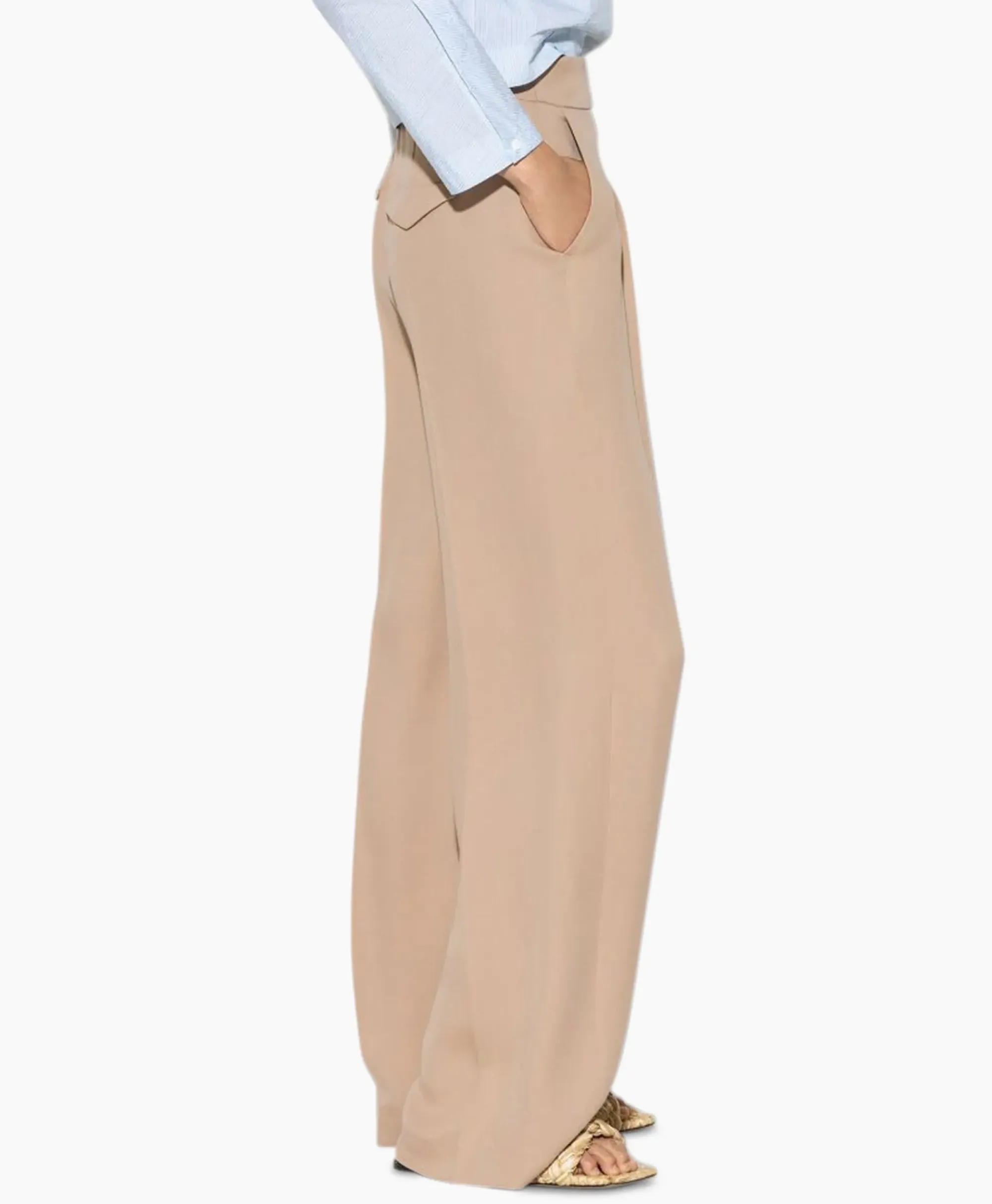 Broeken^Luisa Cerano Pantalon 698631/3595-0 Beige