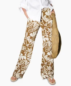 Broeken^Luisa Cerano Pantalon 698658/3630-0 Bruin