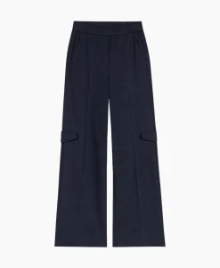 Broeken^Luisa Cerano Pantalon 698621/3289-0 Donker Blauw