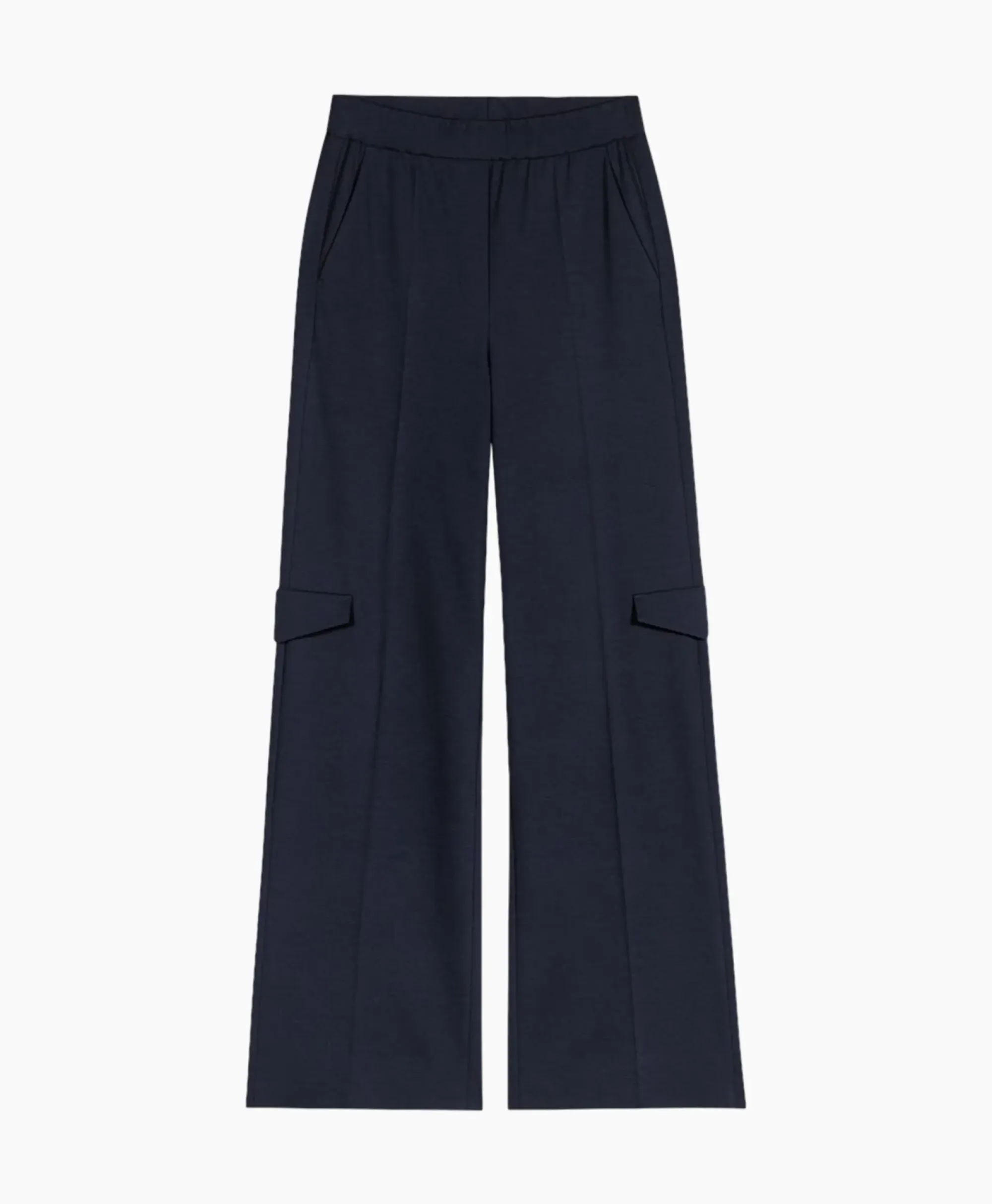 Broeken^Luisa Cerano Pantalon 698621/3289-0 Donker Blauw
