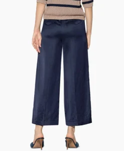 Broeken^Luisa Cerano Pantalon 698524/3596-0 Donker Blauw