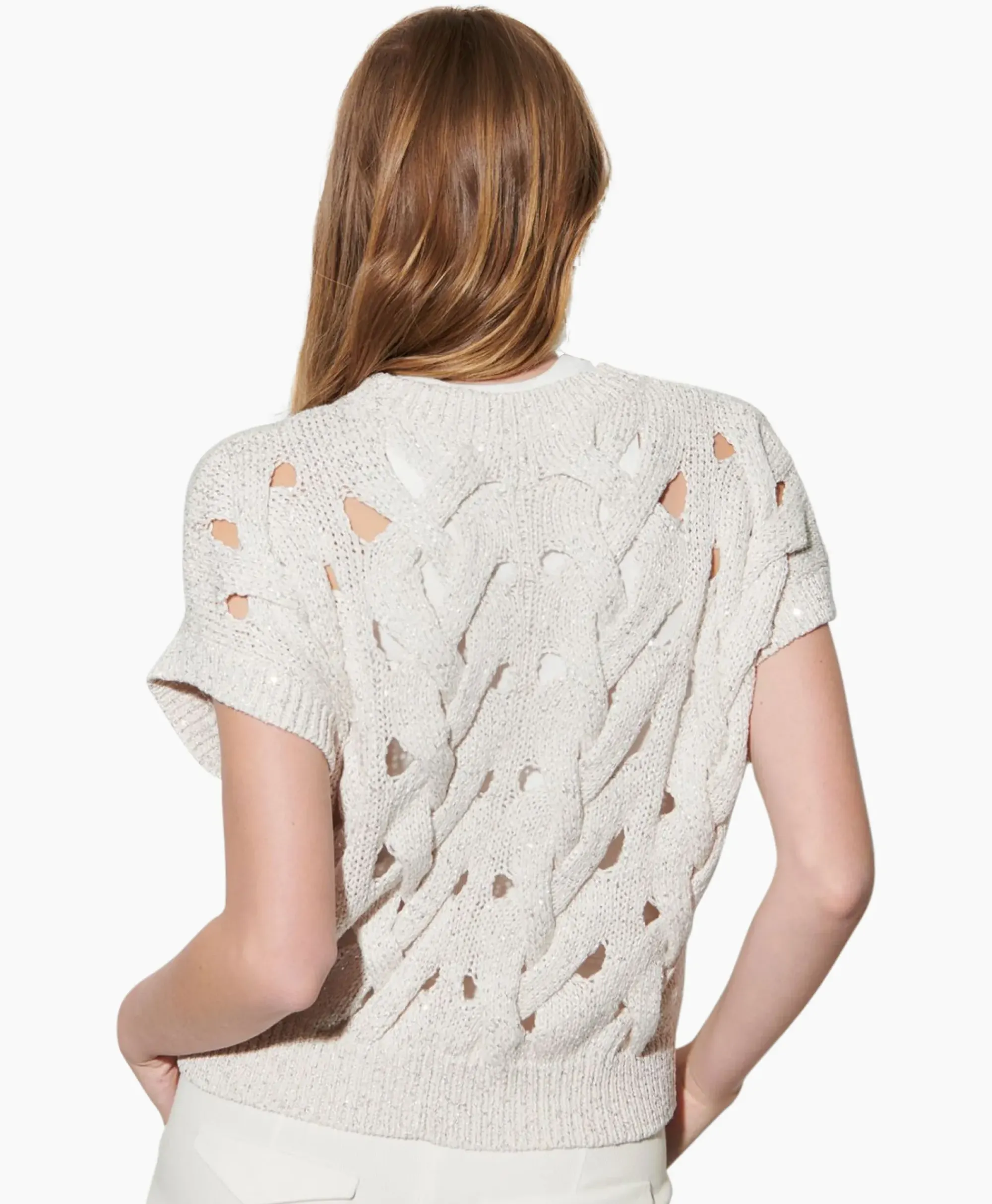 Truien^Luisa Cerano Pullover 198389/5894-0 Off White