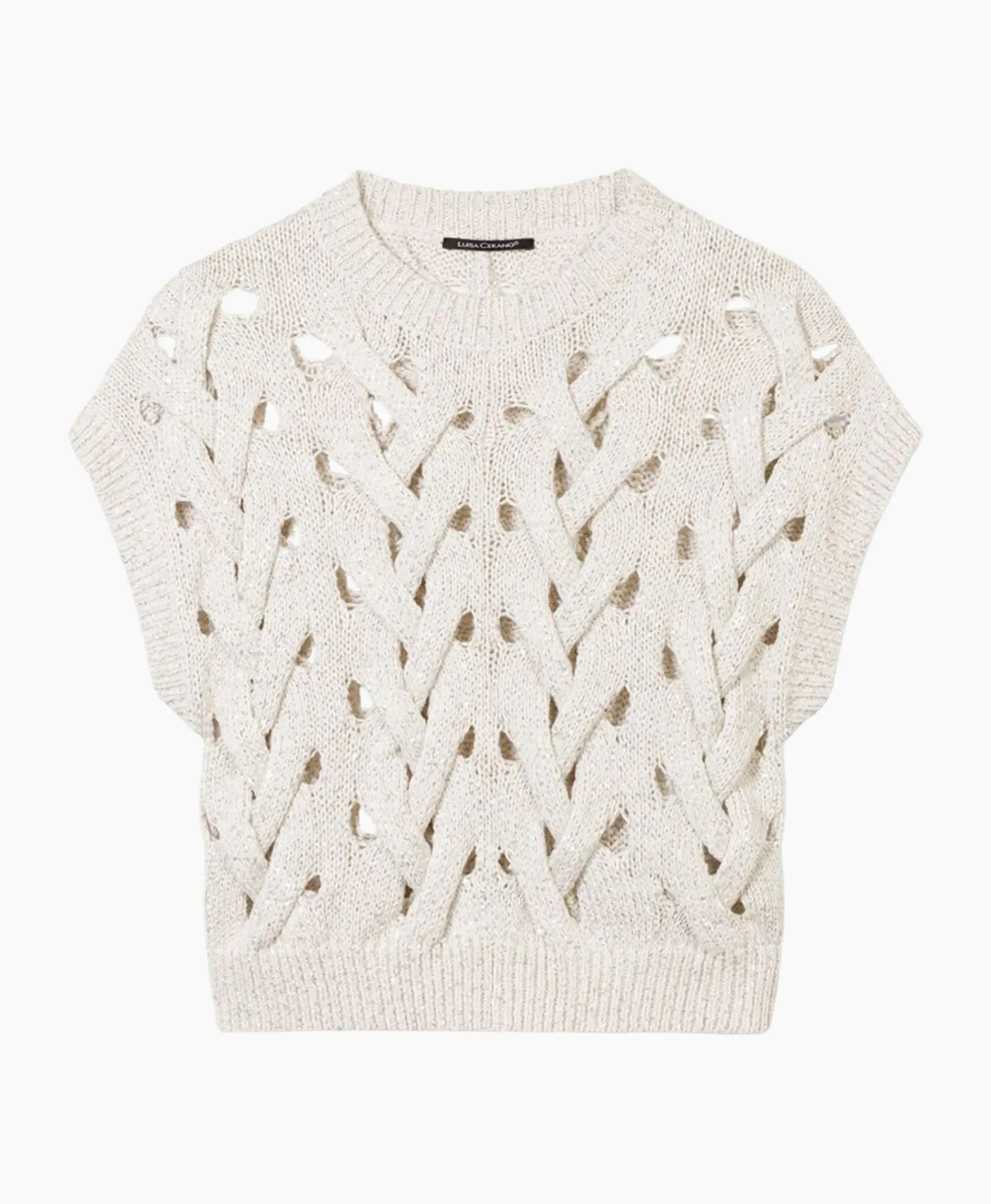 Truien^Luisa Cerano Pullover 198389/5894-0 Off White