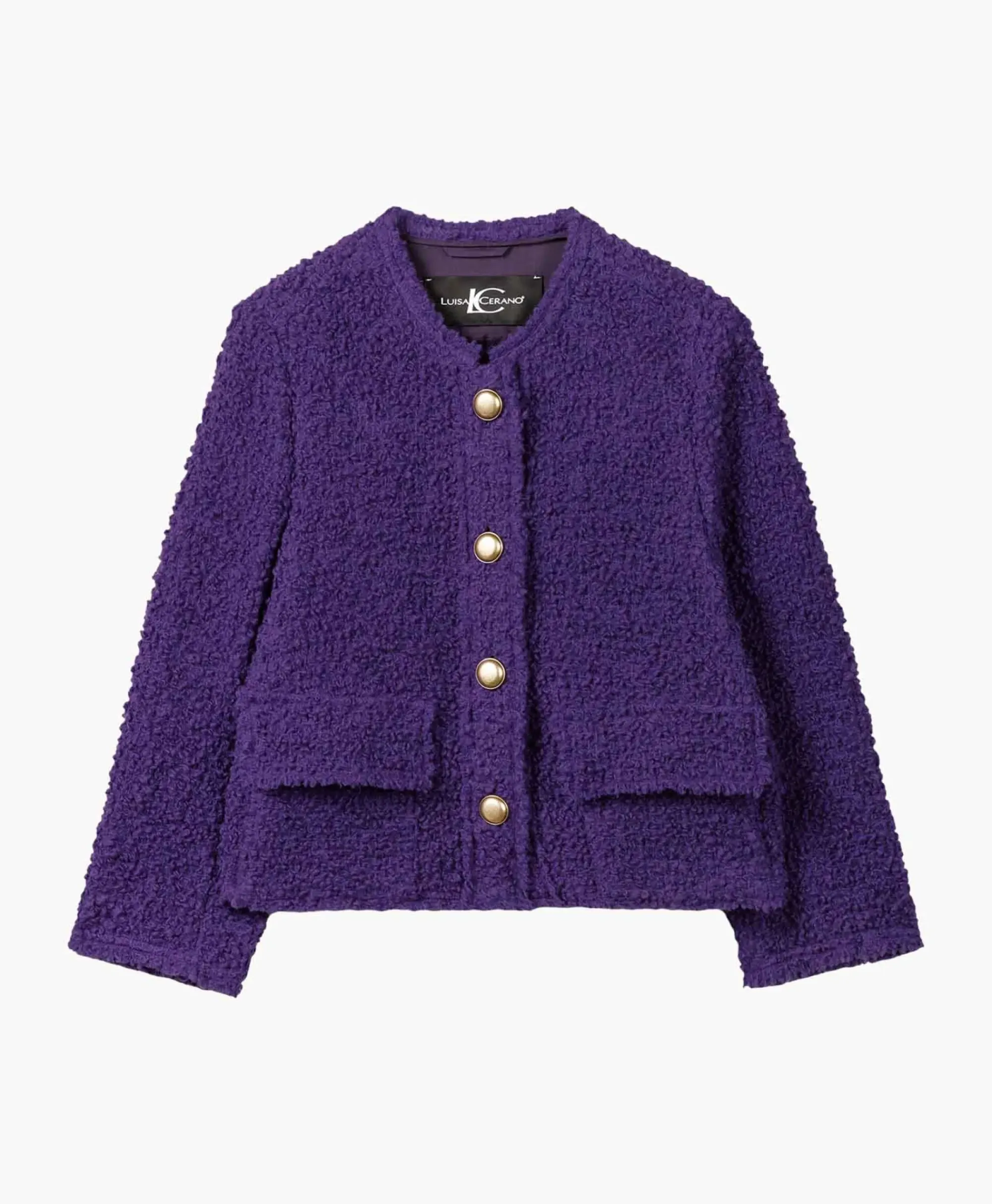Truien^Luisa Cerano Sweater 488359/3524-0 Paars
