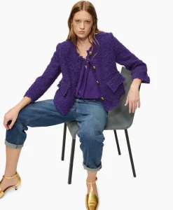 Truien^Luisa Cerano Sweater 488359/3524-0 Paars