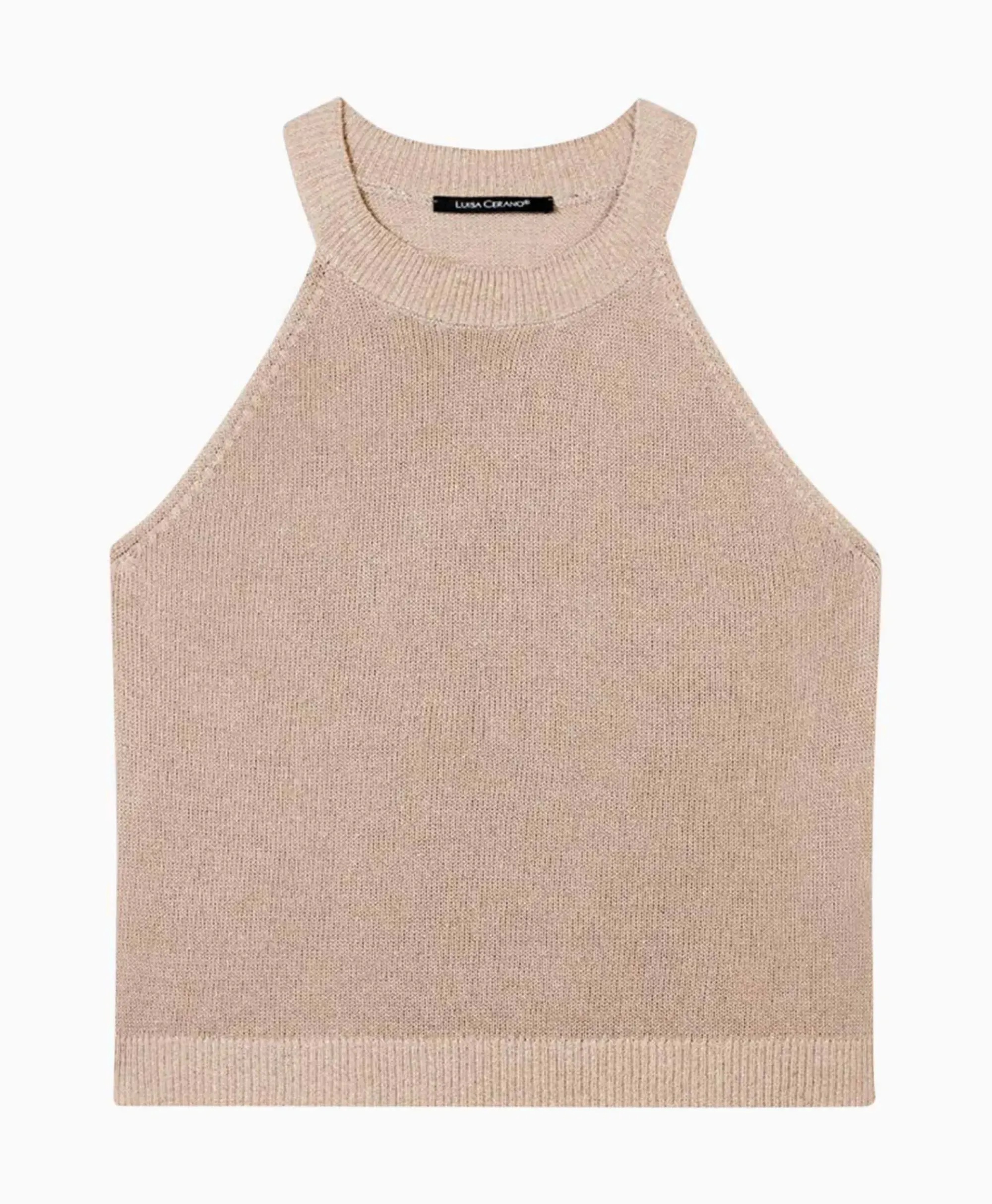 T-Shirts & Tops^Luisa Cerano Top 198398/5335-0 Beige