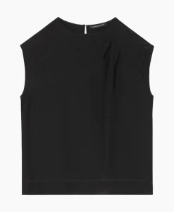 Blouses^Luisa Cerano Top 298441/3597-0 Zwart Dessin