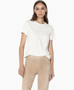 T-Shirts & Tops^Luisa Cerano T-Shirt Korte Mouw 398113/7799-0 Off White