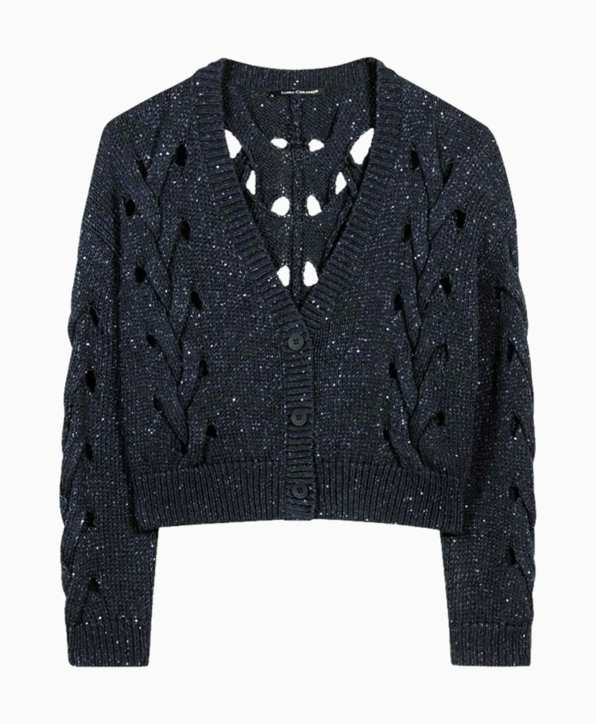 Vesten^Luisa Cerano Vest 498220/5894-0 Donker Blauw