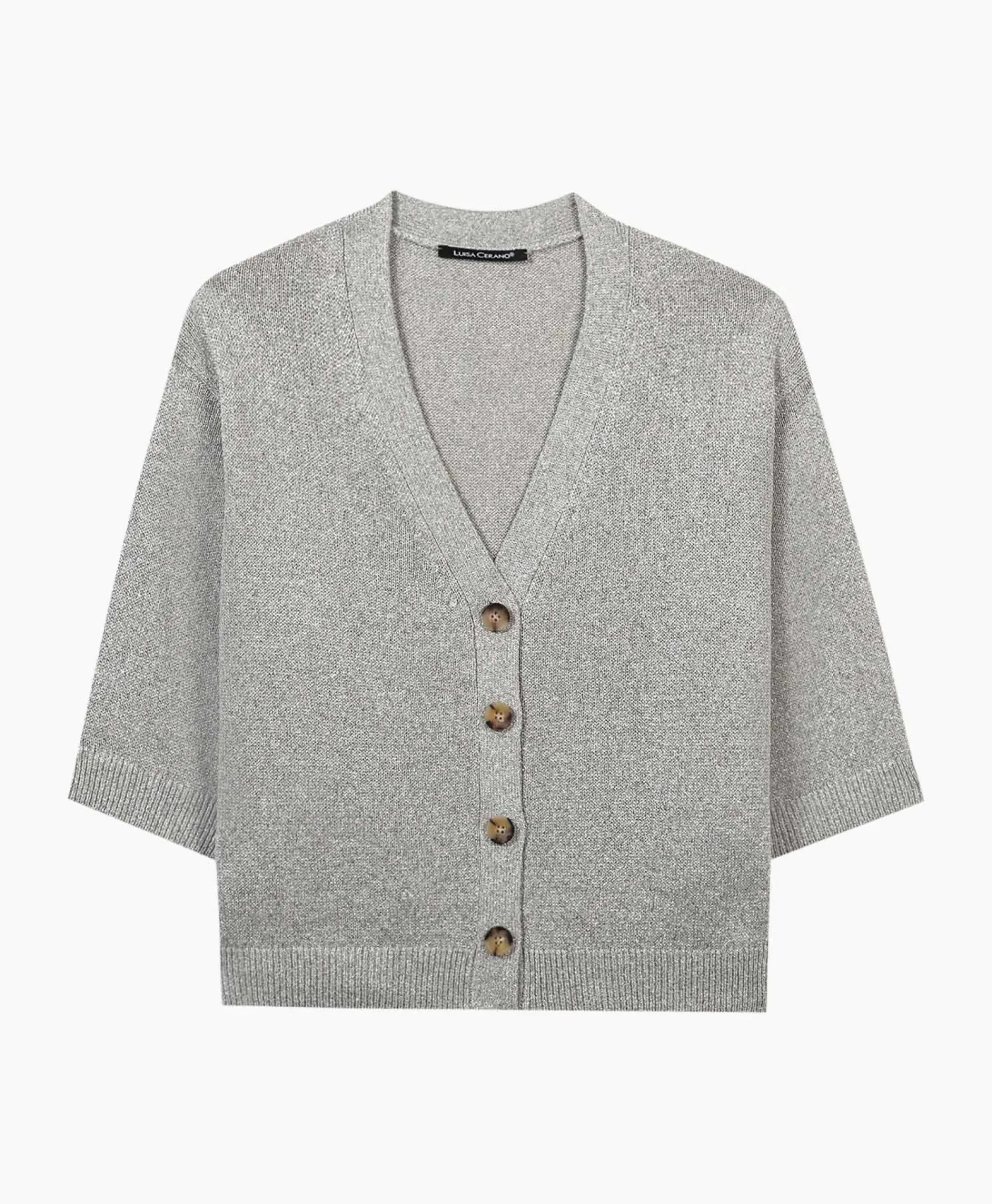 Vesten^Luisa Cerano Vest 488310/5157-0 Licht Grijs