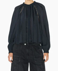 Blouses^Marant Étoile Marant Etoile Blouse Janelle-Ga Zwart