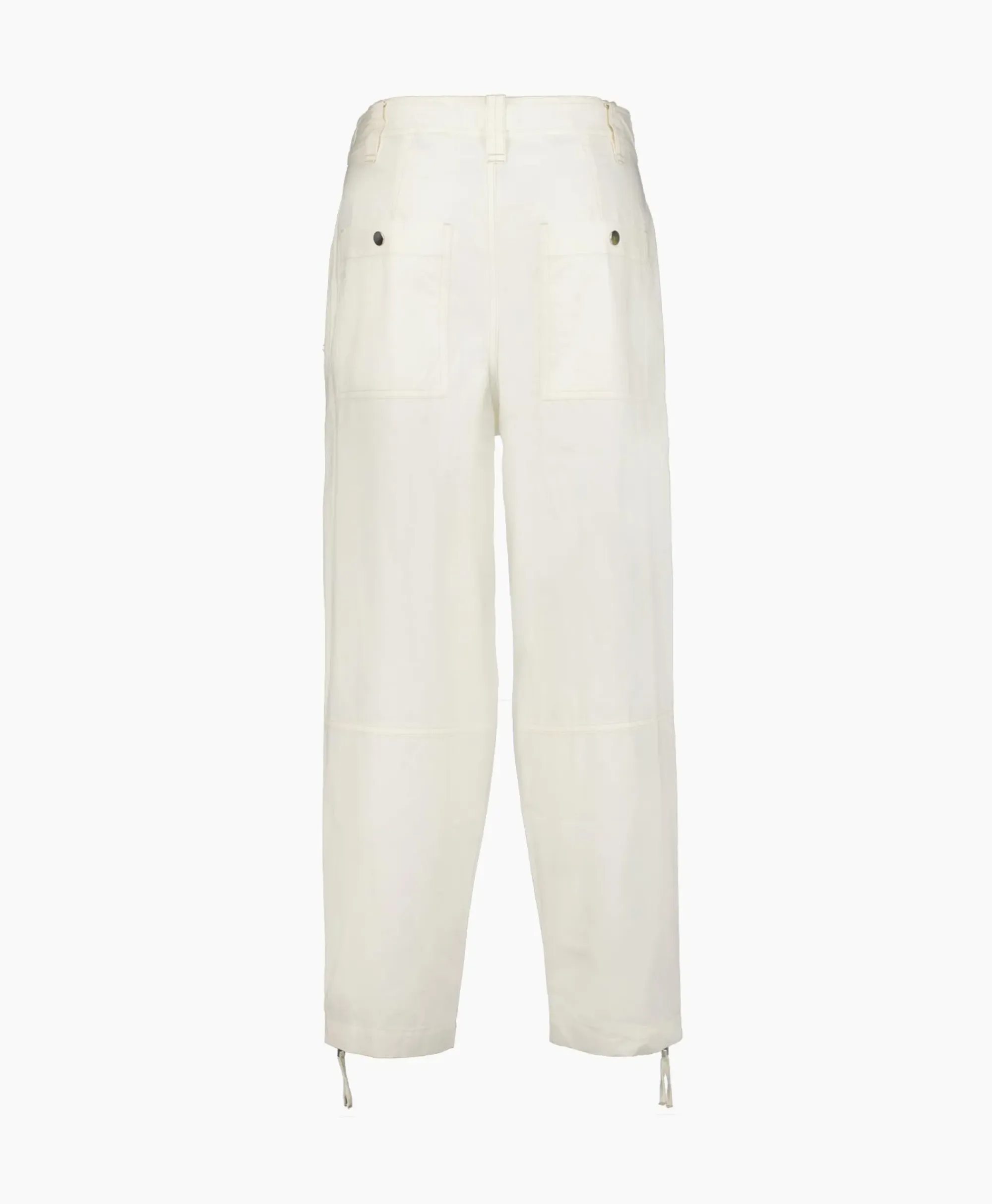 Broeken^Marant Étoile Marant Etoile Cargobroek Kelvin-Gc Ecru