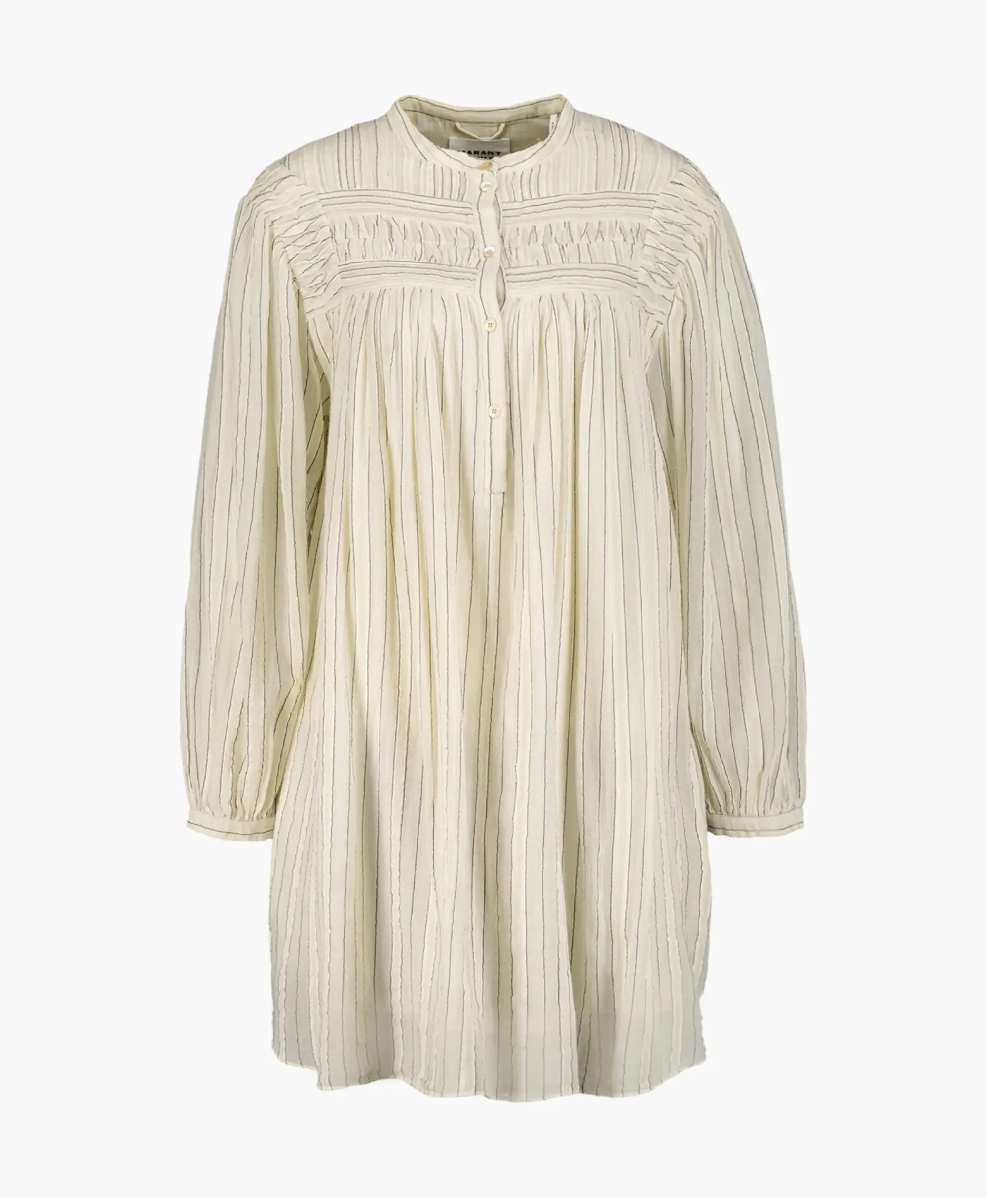 Jurken^Marant Étoile Marant Etoile Mini Jurk Leozi-Gc Ecru