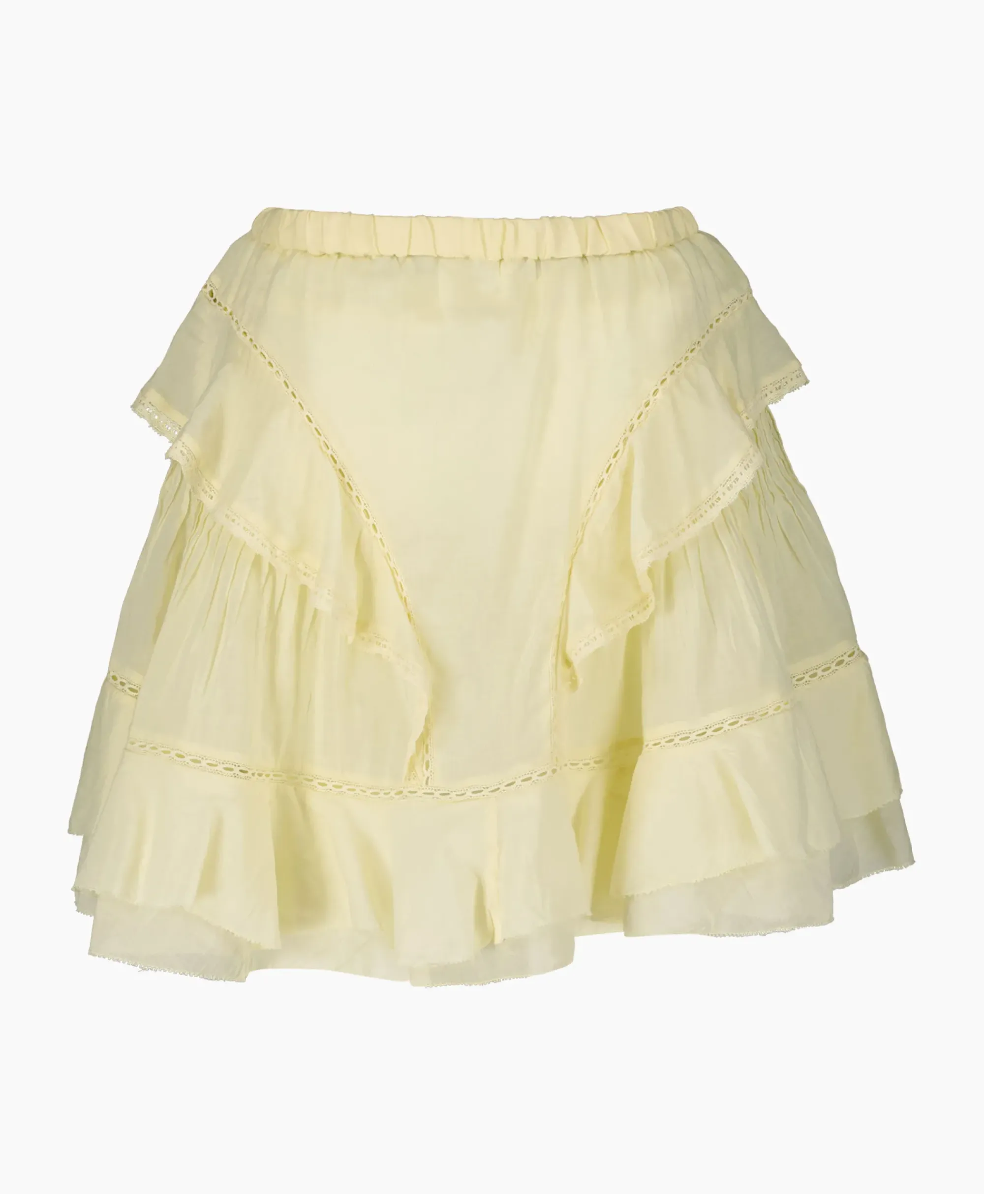 Rokken^Marant Étoile Marant Etoile Minirok Moana-Gf Geel