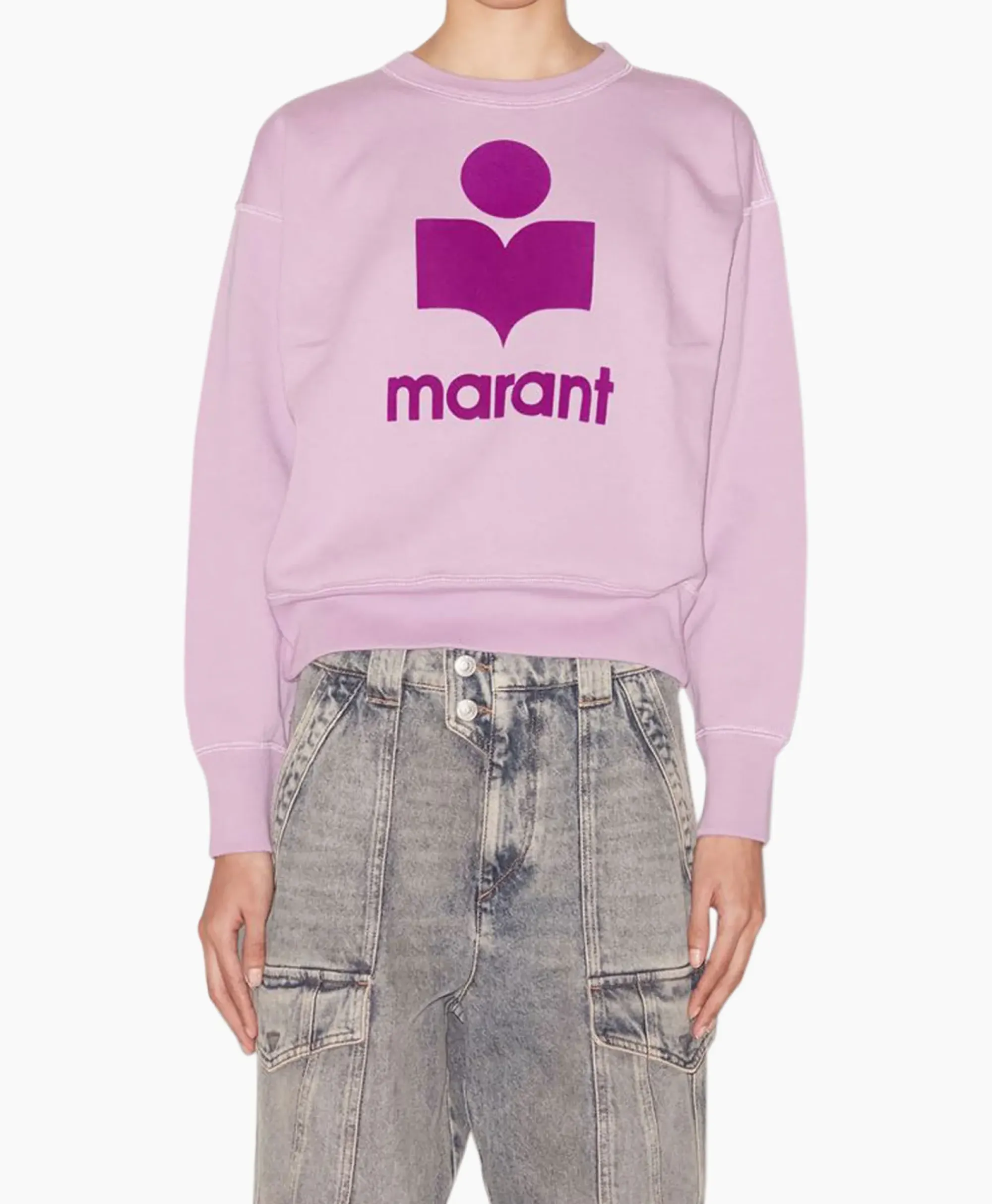 Truien^Marant Étoile Marant Etoile Pullover Mobyli Lila