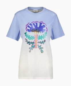 T-Shirts & Tops^Marant Étoile Marant Etoile T-Shirt Korte Mouw Zewel-Gc Licht Blauw