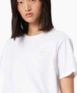 T-Shirts & Tops^Marant Étoile Marant Etoile T-Shirt Korte Mouw Aby-Gb Wit