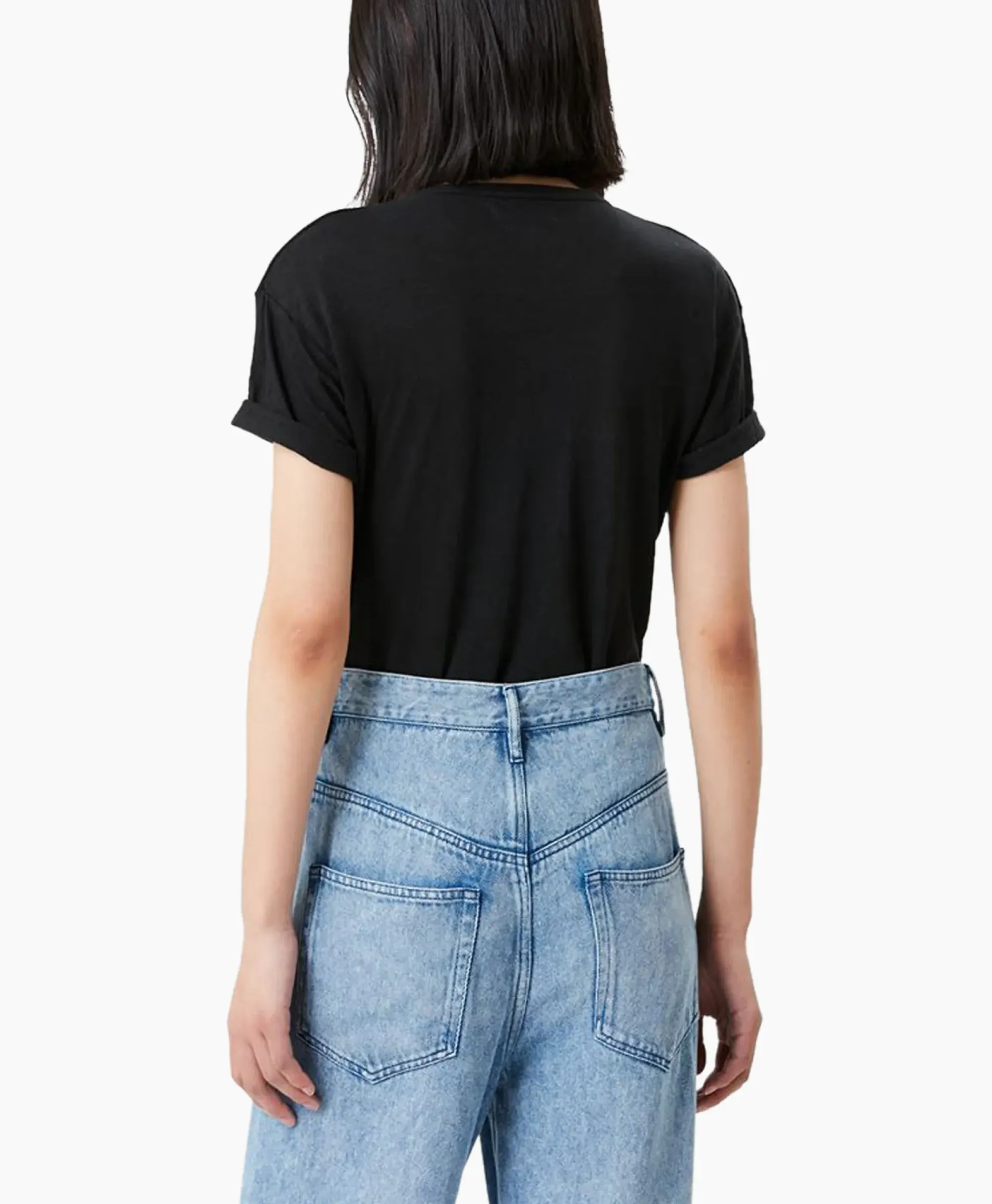 T-Shirts & Tops^Marant Étoile Marant Etoile T-Shirt Korte Mouw Koldi-Gc Zwart
