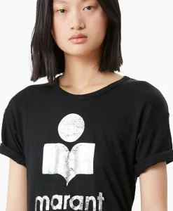 T-Shirts & Tops^Marant Étoile Marant Etoile T-Shirt Korte Mouw Koldi-Gc Zwart
