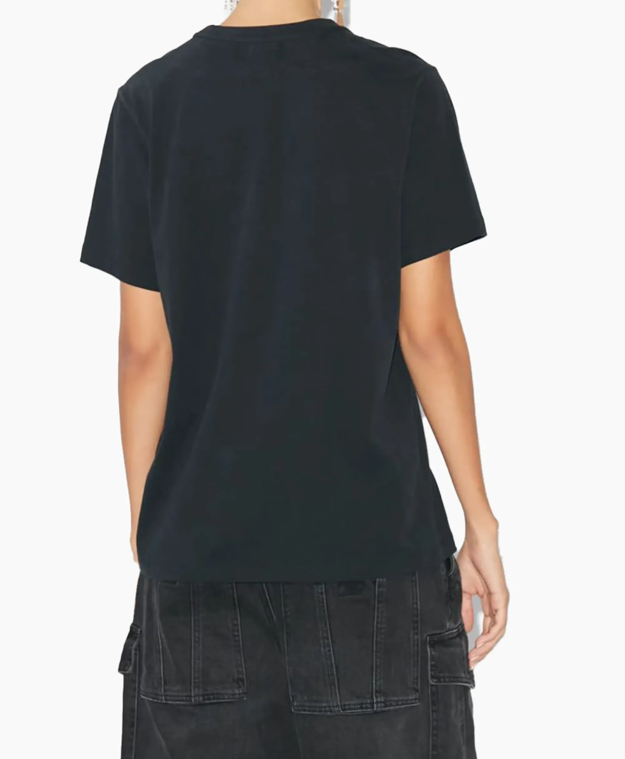 T-Shirts & Tops^Marant Étoile Marant Etoile T-Shirt Korte Mouw Zewel-Ga Zwart