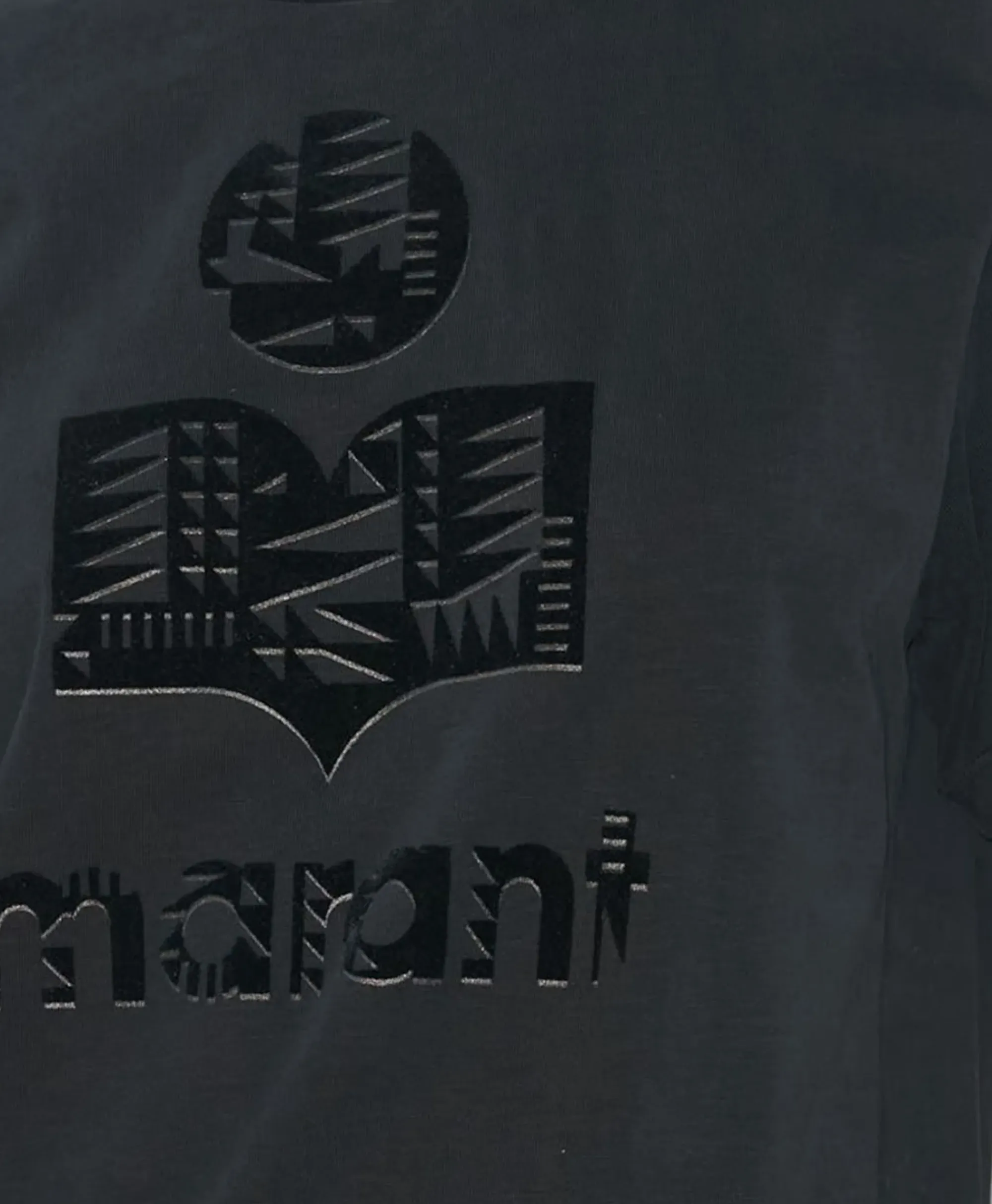 T-Shirts & Tops^Marant Étoile Marant Etoile T-Shirt Korte Mouw Zewel-Ga Zwart