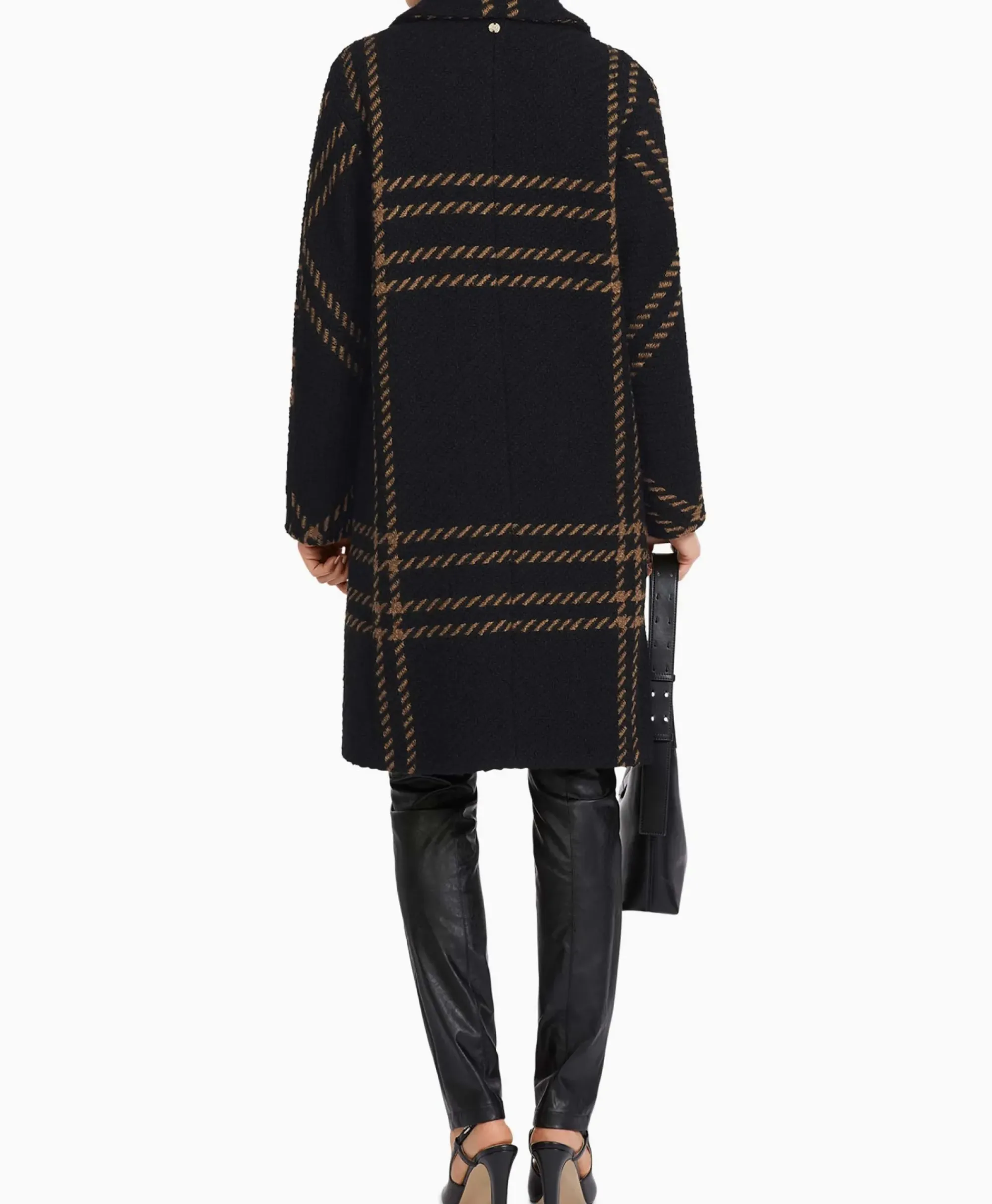 Jassen^Marccain Additions Coat Va 11.04 W11 Zwart