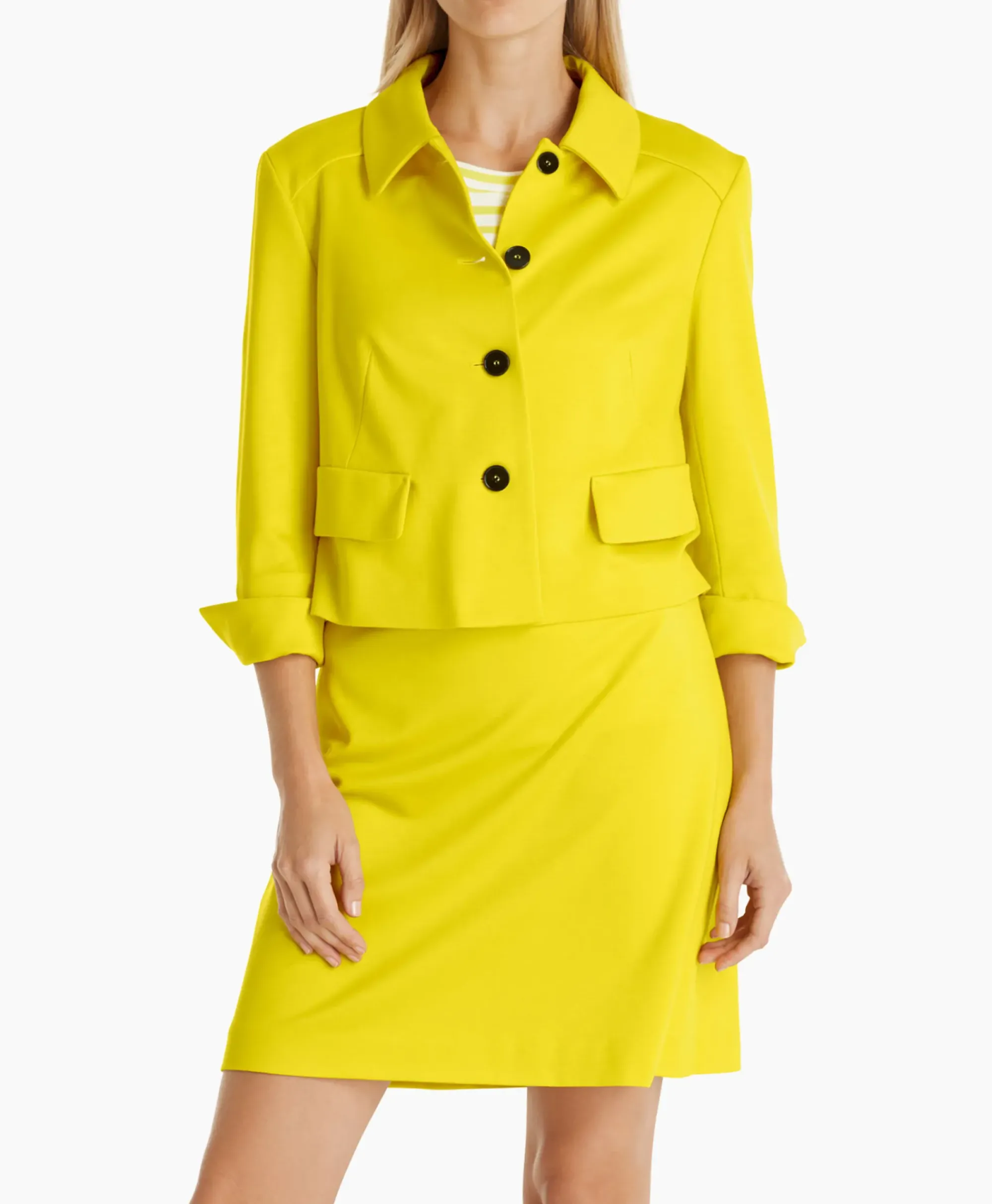 Jassen^Marccain Additions Jack Wa 31.01 J24 Geel