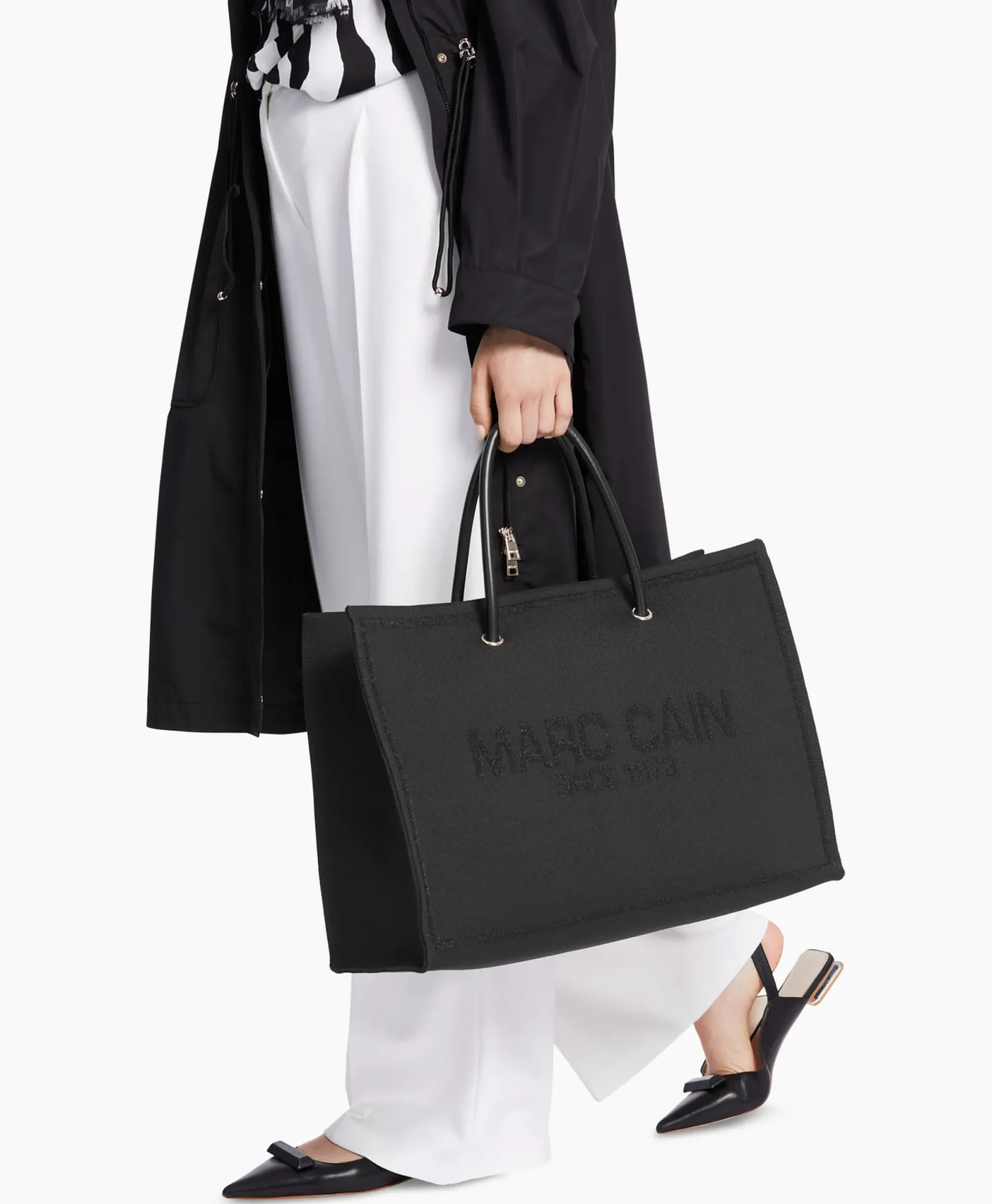 Tassen^Marccain Bags And Shoes Shopper Wb T6.01 M02 Zwart