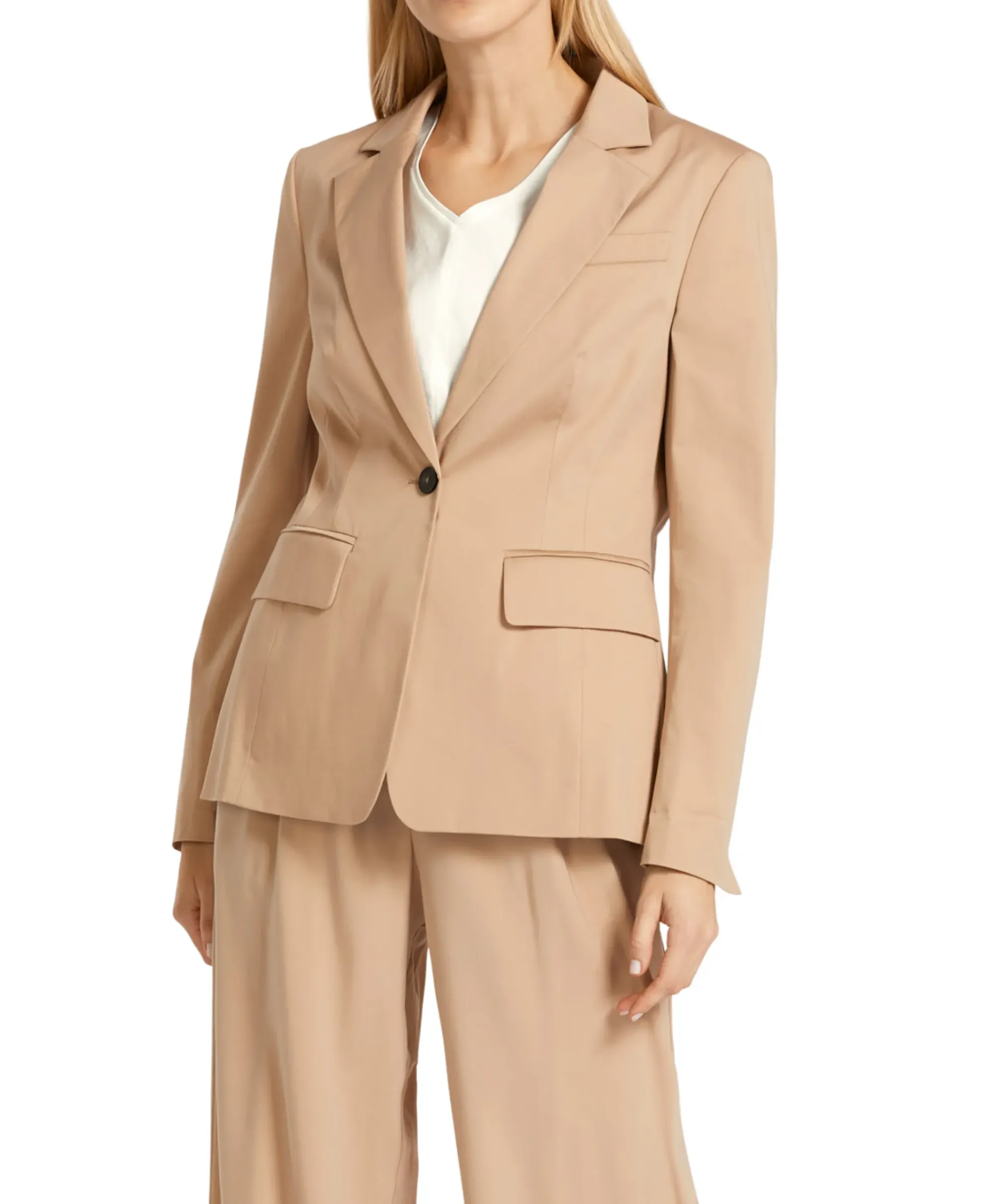 Blazers^Marccain Collectie Blazer Uc 34.17 W83 Beige