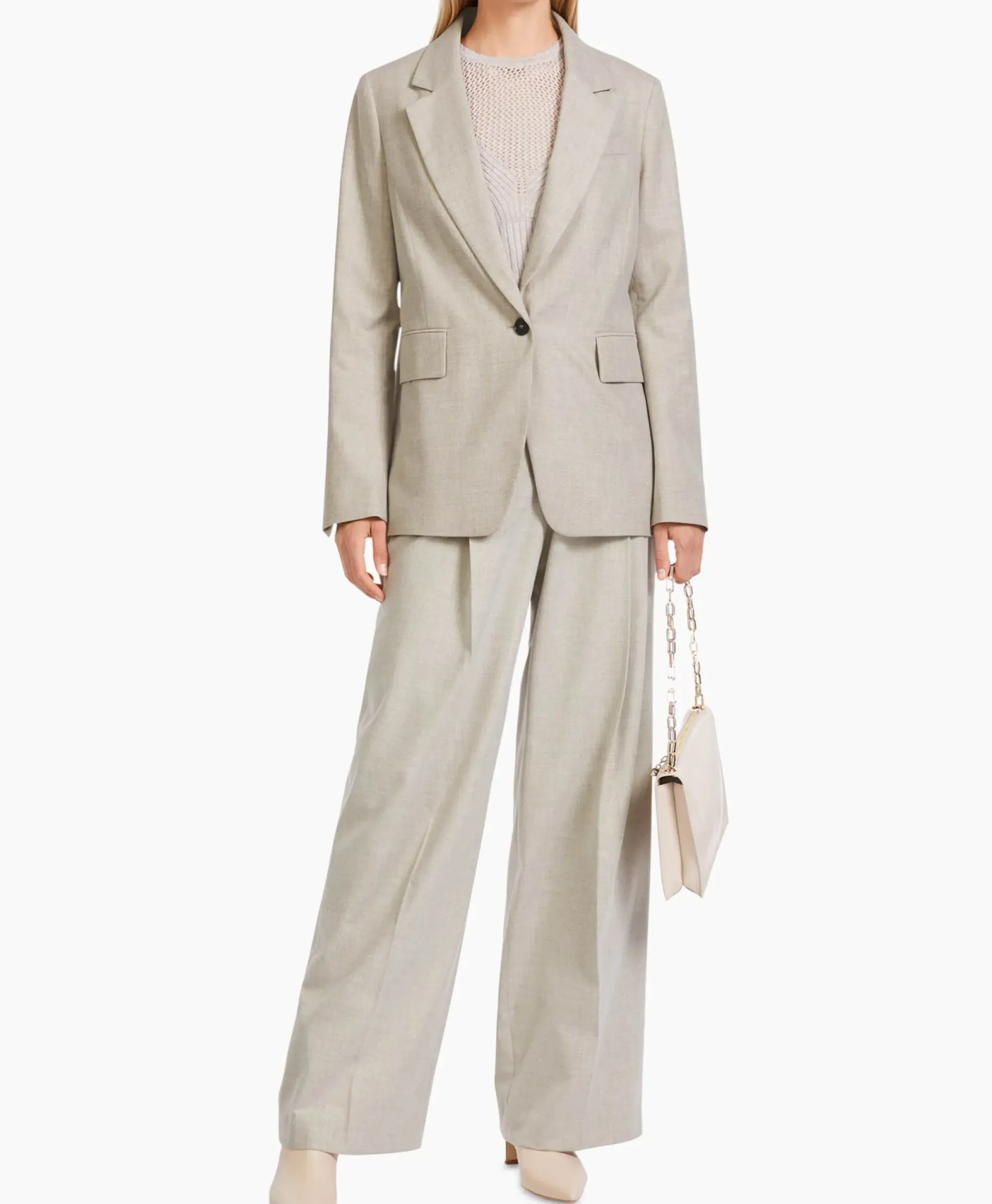 Blazers^Marccain Collectie Blazer Vc 34.33 W79 Zand