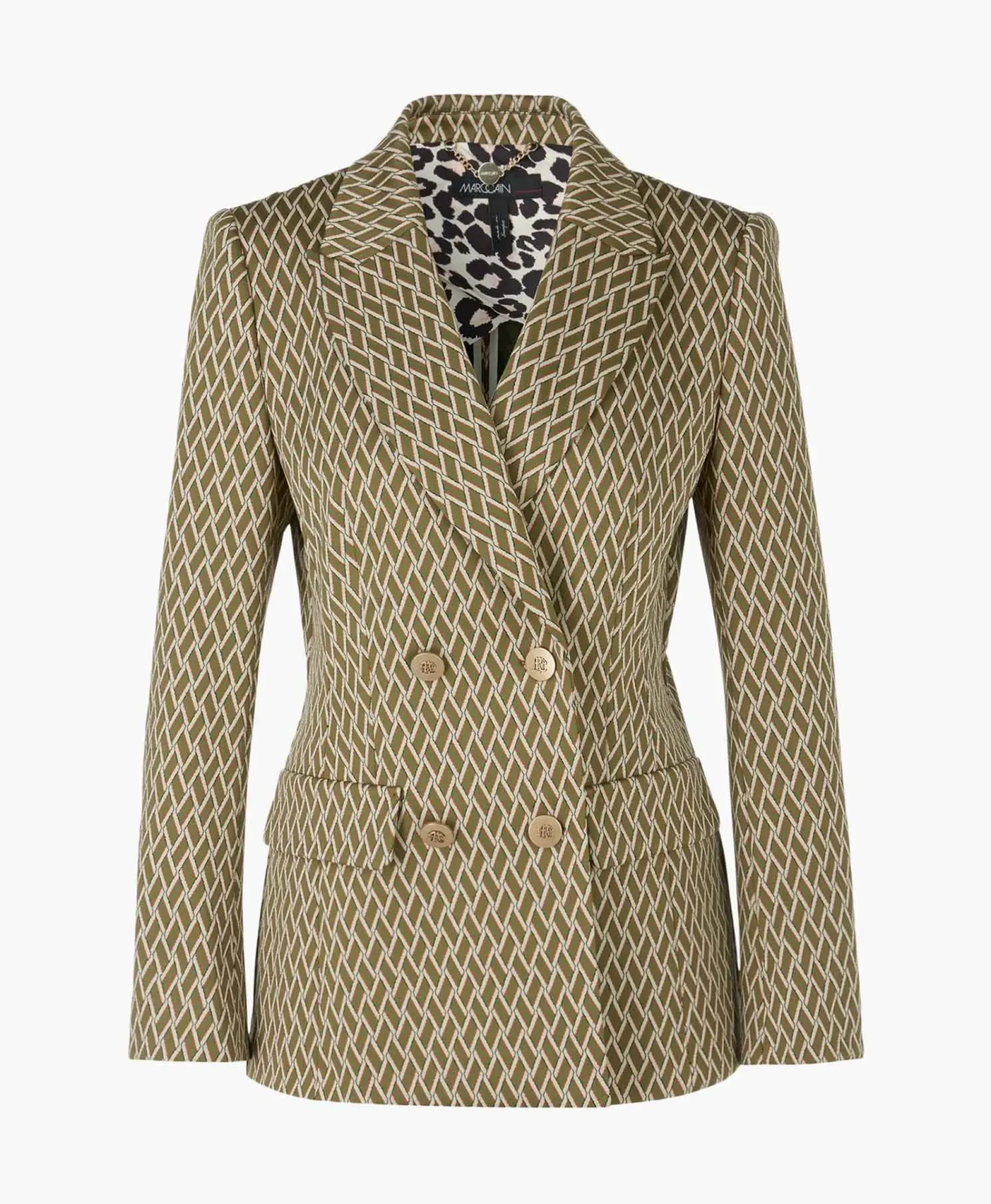 Blazers^Marccain Collectie Blazer Vc 34.27 J60 Groen