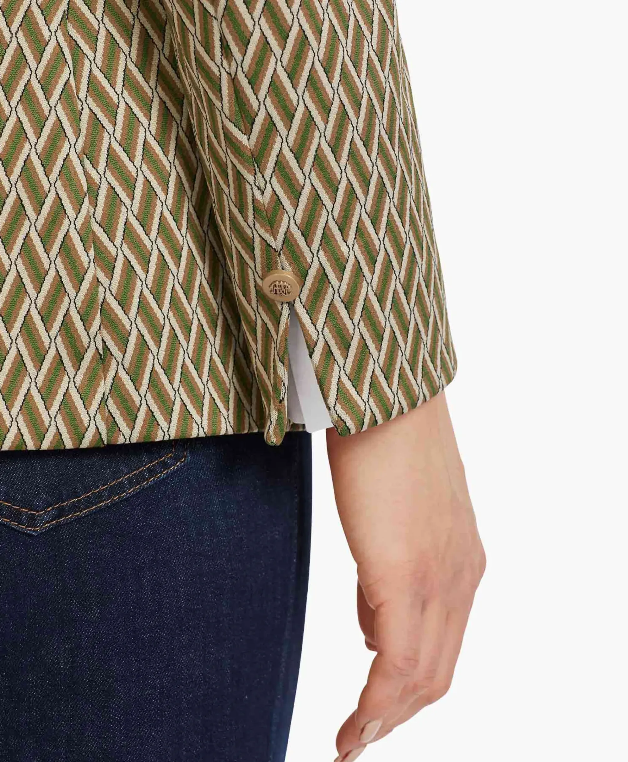 Blazers^Marccain Collectie Blazer Vc 34.27 J60 Groen