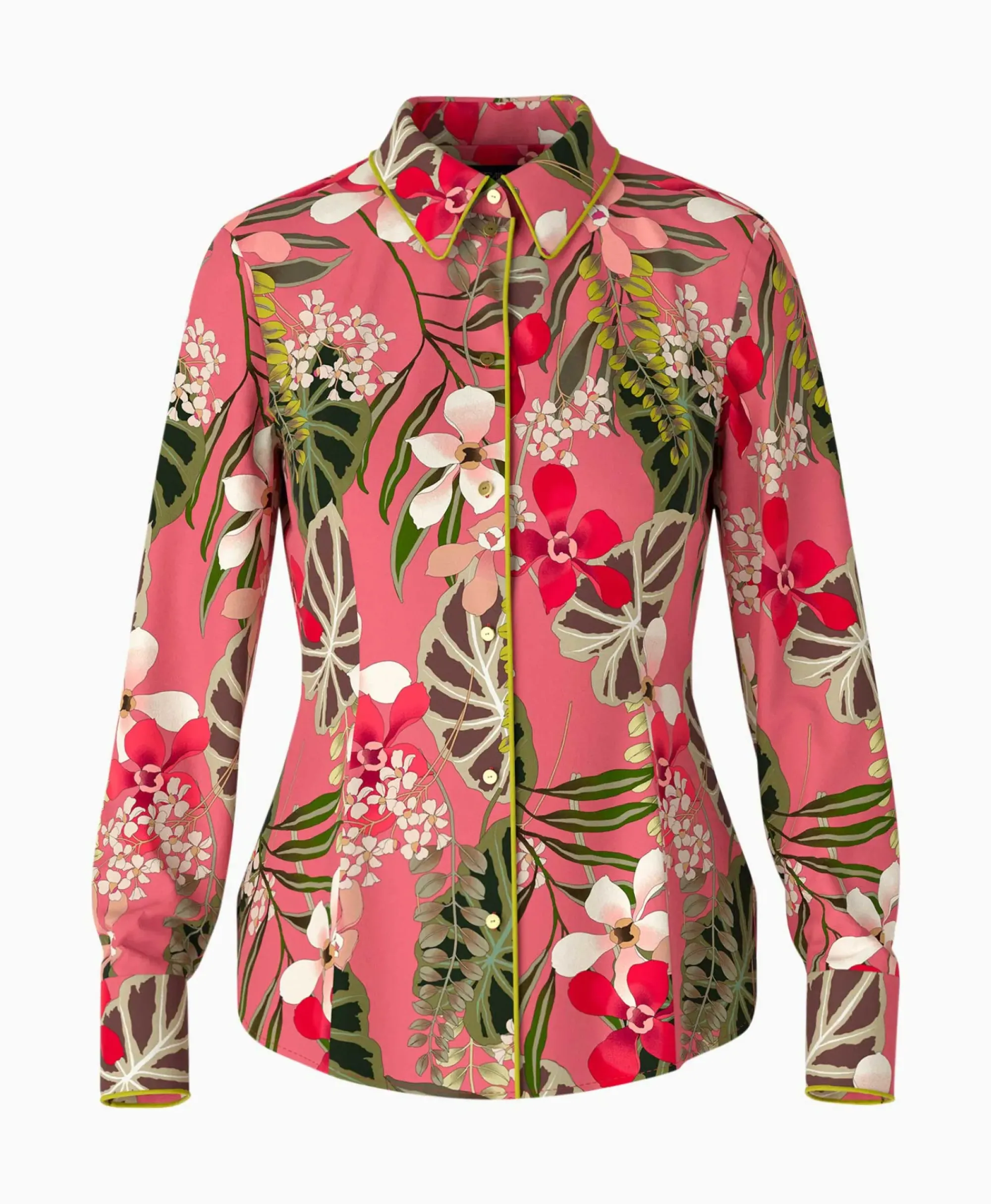 Blouses^Marccain Collectie Blouse Vc 51.42 J28 Licht Rood