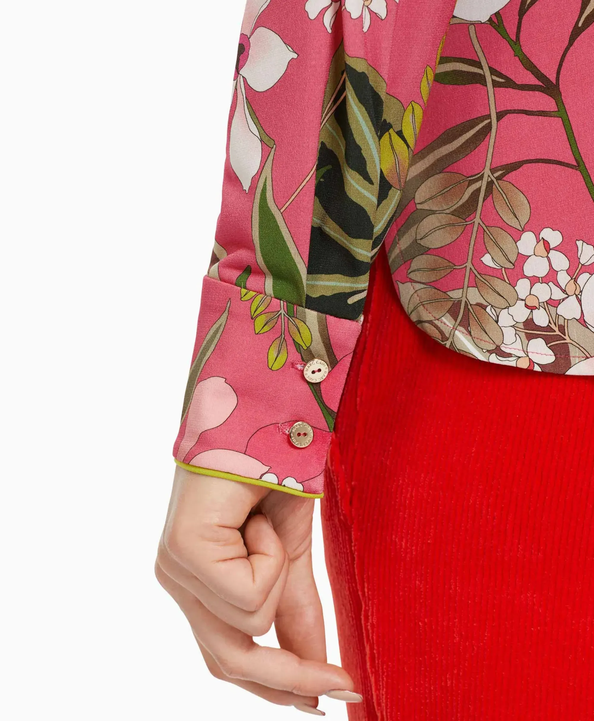 Blouses^Marccain Collectie Blouse Vc 51.42 J28 Licht Rood