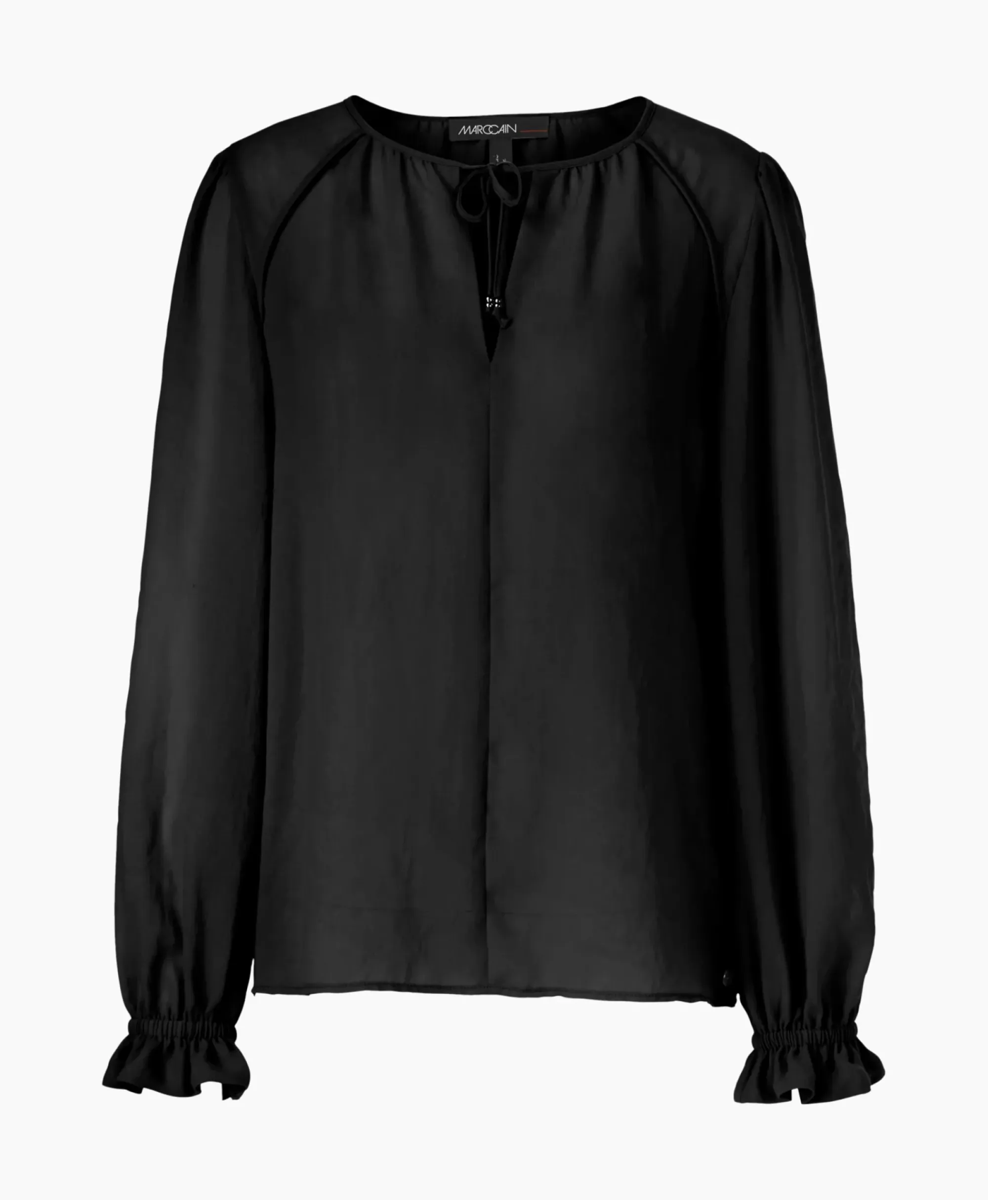 Blouses^Marccain Collectie Blouse Wc 51.33 W30 Zwart