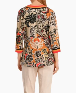 Blouses^Marccain Collectie Blouse Wc 55.08 J48 Oranje