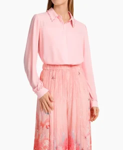 Blouses^Marccain Collectie Blouse Wc 51.46 W90 Zalm