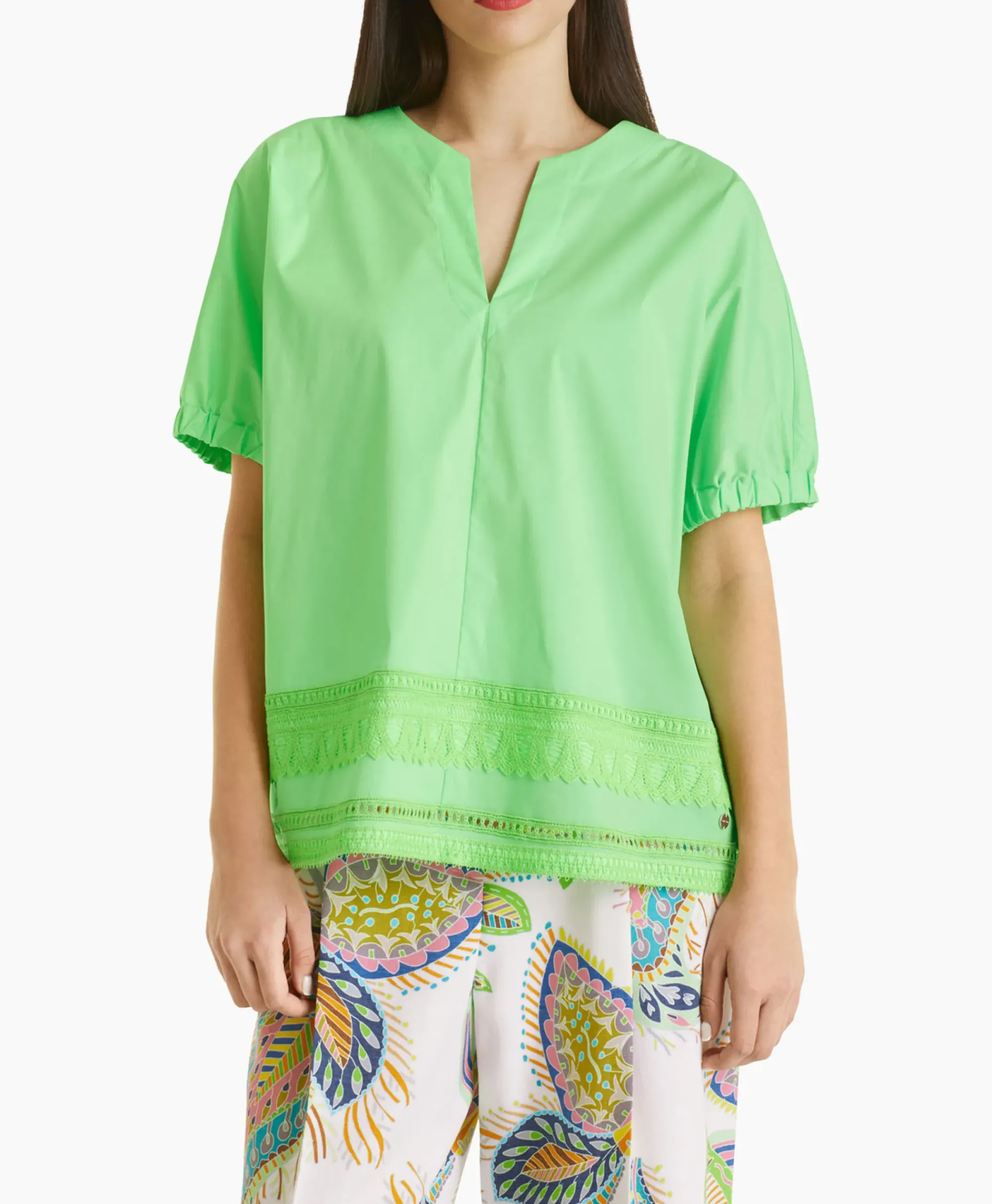 Blouses^Marccain Collectie Blouse Wc 51.34 W93 Groen