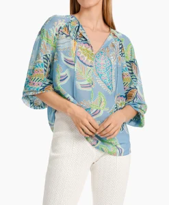 Blouses^Marccain Collectie Blouse Wc 51.33 W74 Licht Blauw