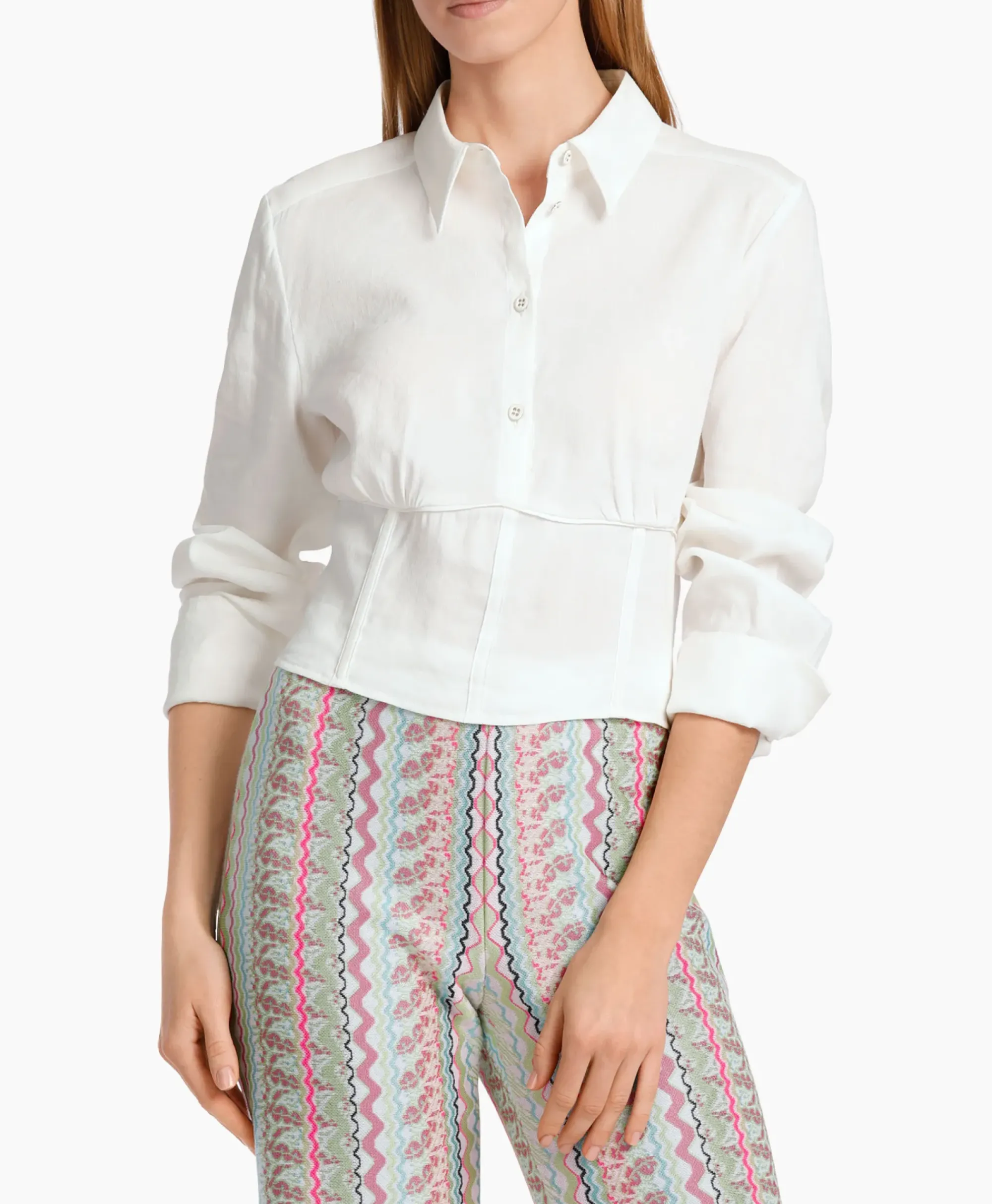 Blouses^Marccain Collectie Blouse Wc 51.42 W47 Off White