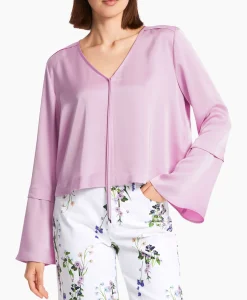 Blouses^Marccain Collectie Blouse Wc 51.22 W15 Lavendel
