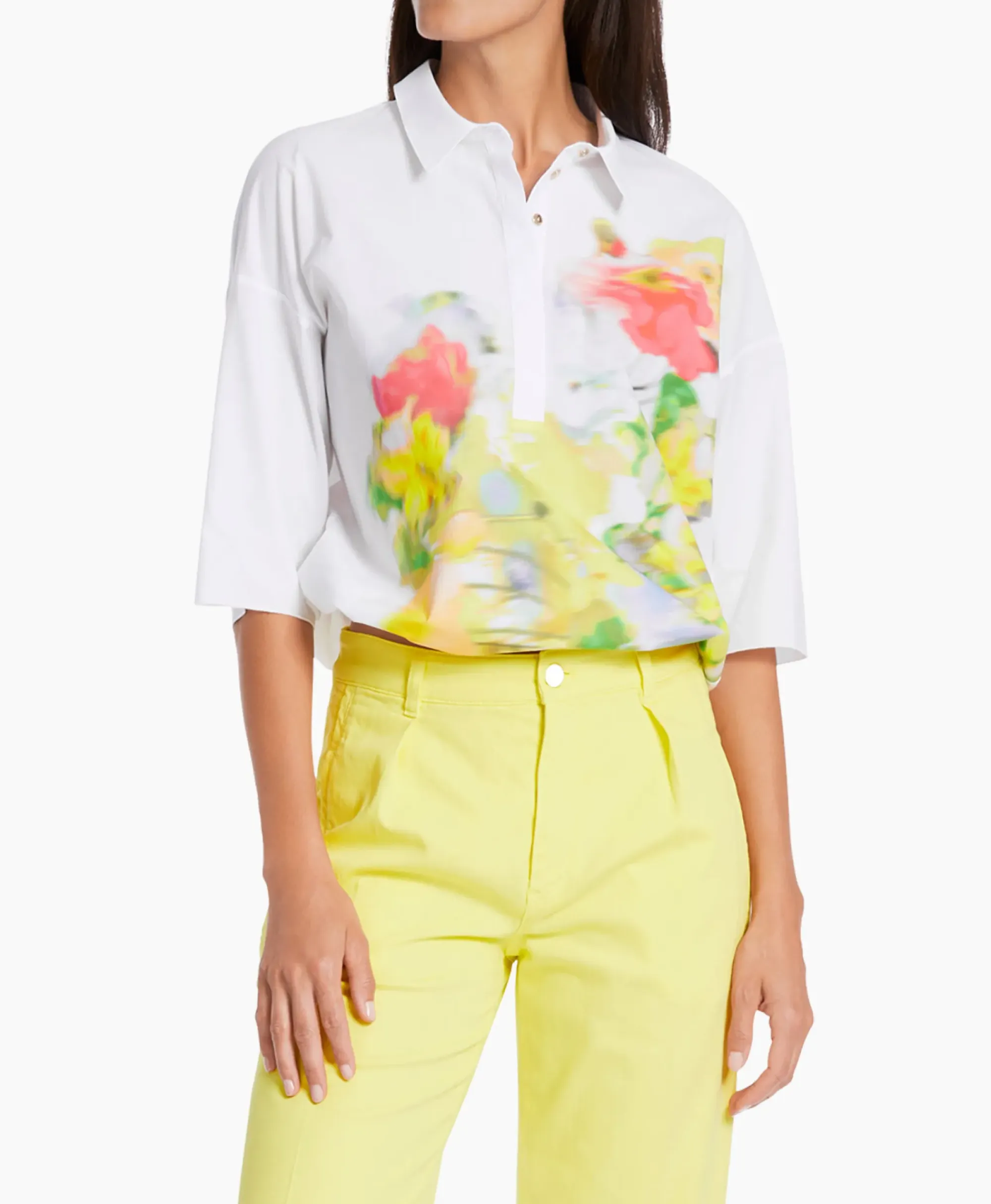Blouses^Marccain Collectie Blouse Wc 55.02 J28 Wit