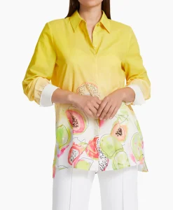 Blouses^Marccain Collectie Blouse Wc 51.02 W29 Geel