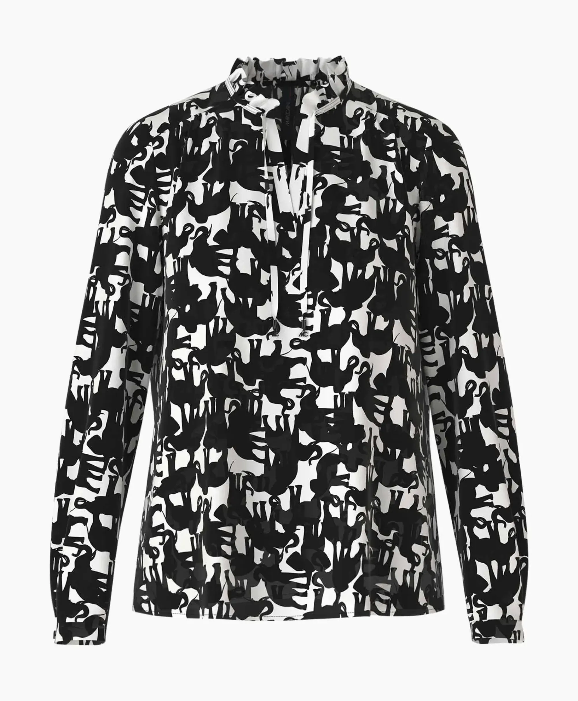 Blouses^Marccain Collectie Blouse Wc 51.16 W13 Zwart