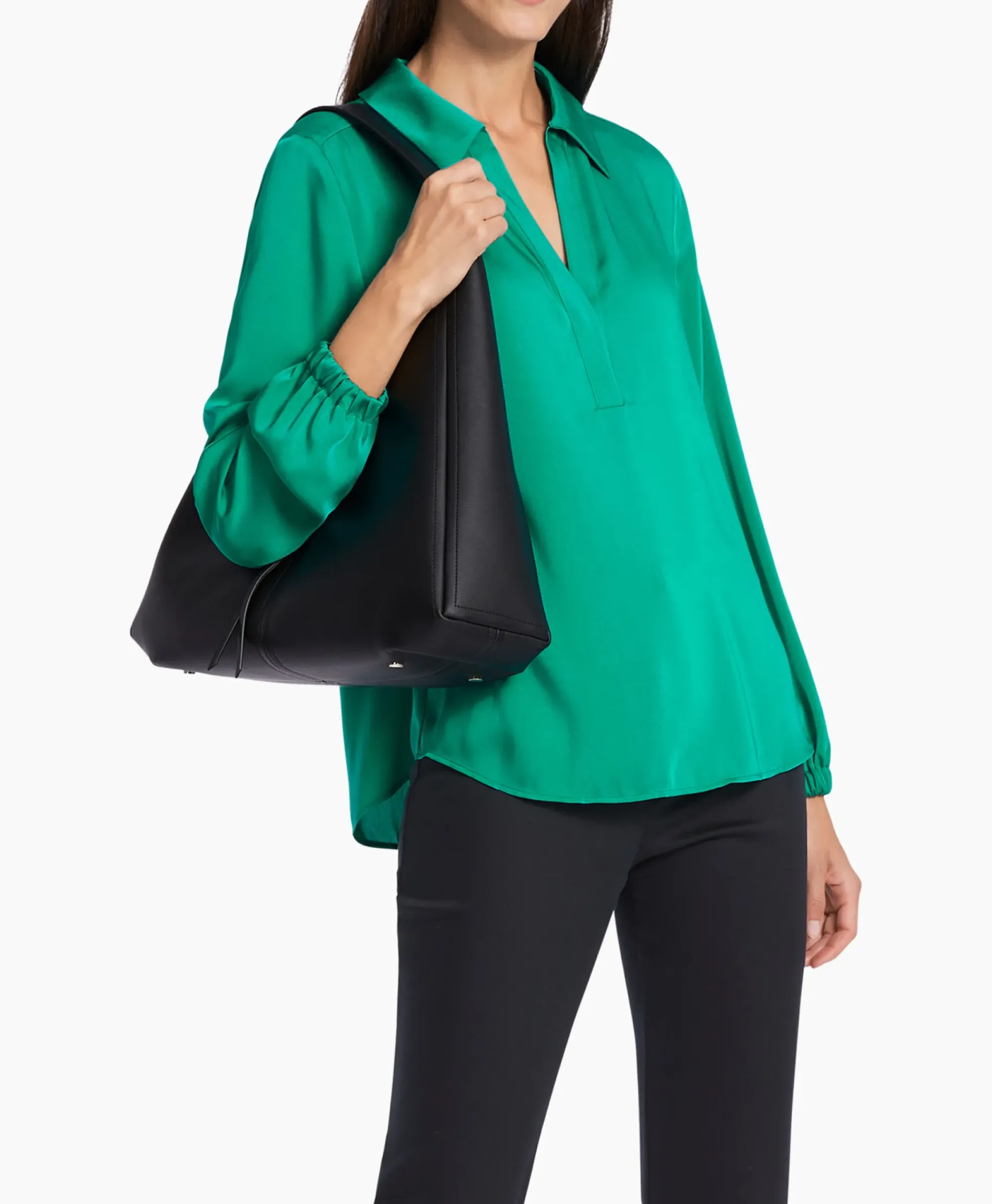Blouses^Marccain Collectie Blouse Wc 51.09 W08 Groen