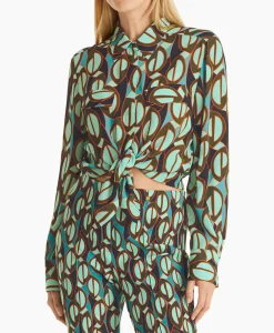 Blouses^Marccain Collectie Blouse Wc 51.04 W04 Groen