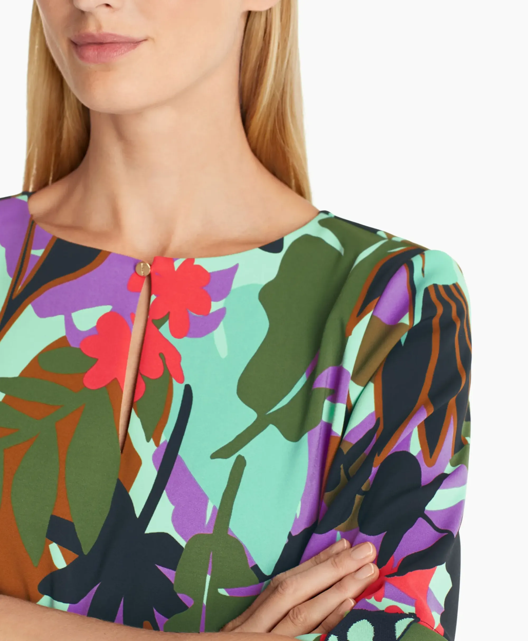 Blouses^Marccain Collectie Blouse Wc 51.07 W02 Groen